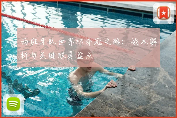 西班牙队世界杯夺冠之路：战术解析与关键球员盘点